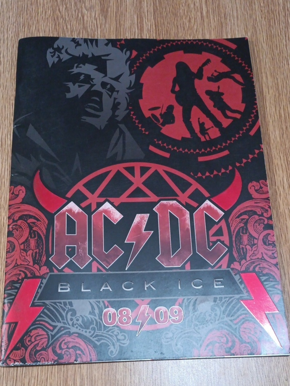 AC/DC Black Ice 08/09 World Tour Program Book